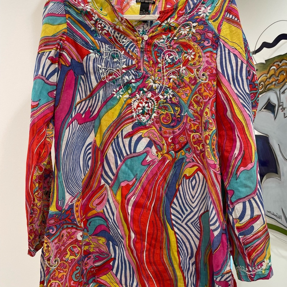 Embroidered tunic